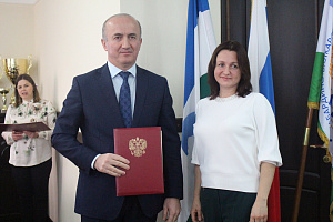 Награждение на Учёном совете