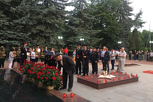 Студенты Кабардино-Балкарского ГАУ приняли участие в добровольческой гражданско-патриотической акции «Свеча памяти»