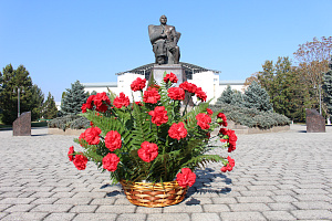 Почтили память