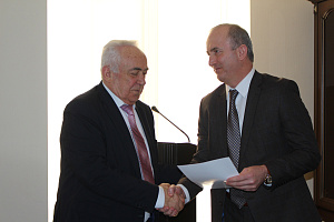 Награждение на Учёном совете