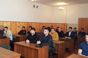 Студентам рассказали о порядке трудоустройства в органы МВД