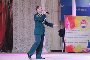 В Кабардино-Балкарском ГАУ выступил ансамбль песни и пляски Северо-Кавказского округа войск национальной гвардии РФ