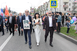 Кабардино-Балкарский ГАУ принял участие в праздничных мероприятиях 9 мая