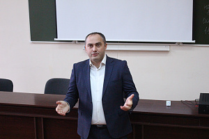 Азамат Люев встретился со студентами Кабардино-Балкарского ГАУ