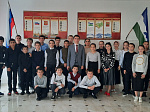 Азамат Забаков провёл профориетацию в родной школе