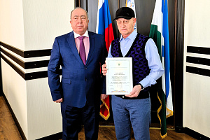 Награждение на заседании Учёного совета
