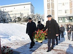 К памятнику Борису Жерукову возложили цветы