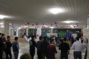 Студенты отметили День всех влюблённых