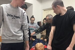 Волонтёры вуза прошли обучение в республиканской противопожарно-спасательной службе