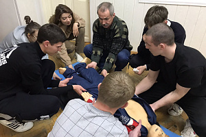 Волонтёры вуза прошли обучение в республиканской противопожарно-спасательной службе